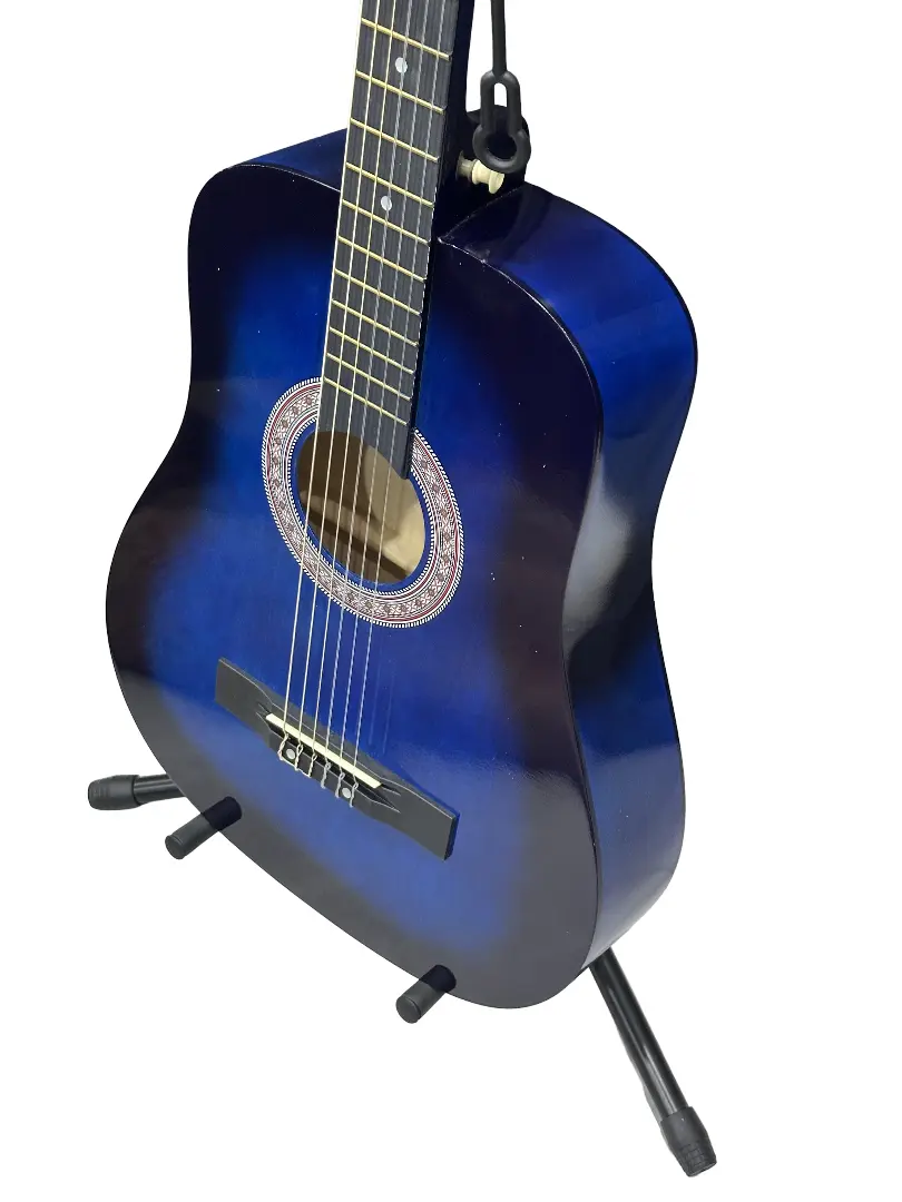 Guitare MCozn CL-DEB Bleue (Pochette Offerte) – Image 3