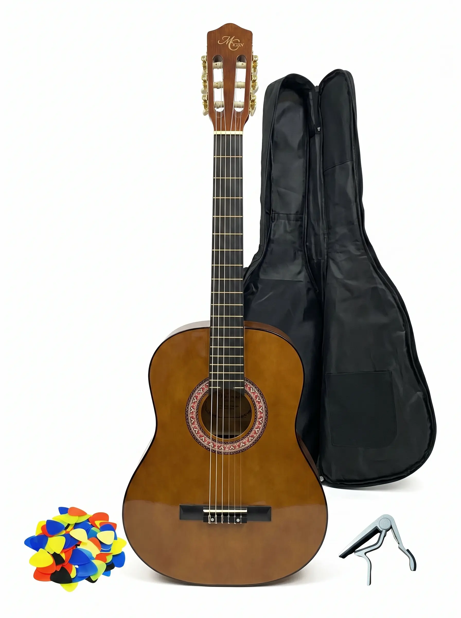 PACK Guitare MCozn CL-BEG Marron